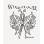 Survivor Celtic Butterfly - Bone Cancer Tee Shirt