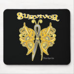 Survivor Celtic Butterfly - Neuroblastoma Cancer Mousepad