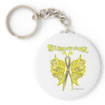 Survivor Celtic Butterfly - Sarcoma Keychains