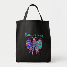 Survivor Celtic Butterfly - Thyroid Cancer Bag