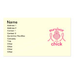 Survivor Chick Business Card