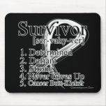 Survivor Definition - Bone Cancer mousepads