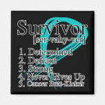 Survivor Definition - Gynecologic Cancer magnets