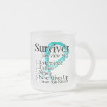 Survivor Definition - Gynecologic Cancer mugs