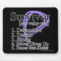 Survivor Definition - Hodgkins Lymphoma Mousepad