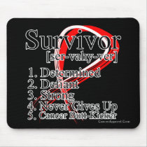 Survivor Definition - Oral Cancer Mousepads