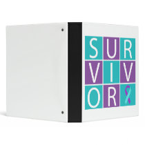 Survivor  - Domestic Violence and Sexual Assault Vinyl Binder