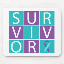 Survivor  - Domestic Violence and Sexual Assault Mousepad