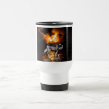 "Survivor" Grey Wolf Gifts Coffee Mug