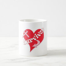 Survivor Heart Coffee Mug