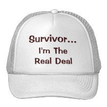 Survivor...I'm The Real Deal hat