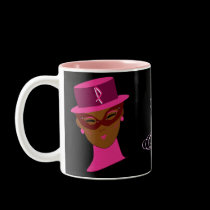 Survivor In Pink Breast Cancer Awareness Ribbon mugs by Yve_13 Survivor In Pink Breast Cancer Awareness Ribbon mugs