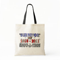 Survivor of 2010-2011Snow-A-Thon Tote Bags