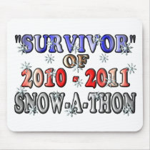 Survivor of 2010-2011Snow-A-Thon Mouse Pads