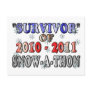 Survivor of 2010-2011Snow-A-Thon Post Card