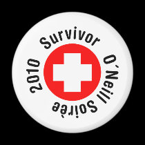 Survivor O'Neil Soirée 2010 magnets