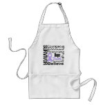 Survivor Powerful Slogans Collage General Cancer Apron