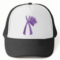Survivor- Purple Awareness Trucker Hats