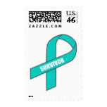 Survivor (Teal Ribbon) Stamps