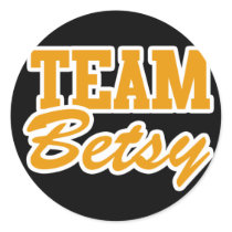 Survivor Team Betsy Round Sticker