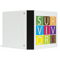 Survivor Tile Sickle Cell Anemia Vinyl Binder