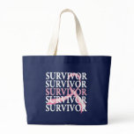 Survivor Whimsical Collage Breast Cancer bags