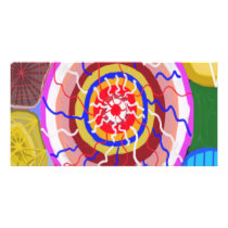Surya Chakra - Sun Source Energy Customized Photo Card