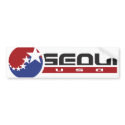 SUSA Classic Logo Bumper Sticker bumpersticker