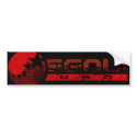 SUSA Red Logo Bumper Sticker bumpersticker