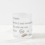 Susan Frosted Mug