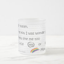 Susan Frosted Mug mugs