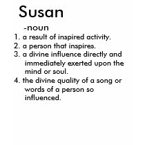 Susan Inspires t-shirts