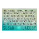 Susan Jacoby | Mindless Tolerance Poster posters
