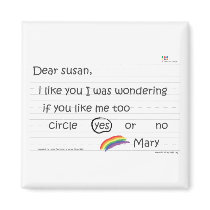 Susan Magnet Square magnets