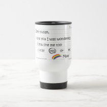 Susan White Traveler mugs