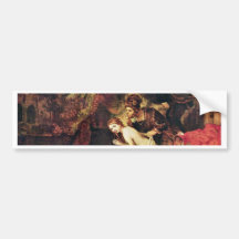 Susanna And The Elders By Rembrandt Harmensz. Van Bumper Sticker