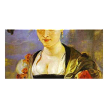 Susanna Fourment,  By Rubens Peter Paul Photo Card