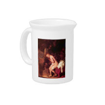 Susanna in bathtubs by Rembrandt Drink Pitcher