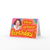 Susannah Series 60's style birthday card