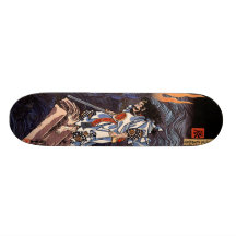 Susanoo Slaying the Yamata No Orochi Skate Board Deck