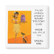 SUSAN'SBIRTHDAY LUAU magnets by cejohnson SUSAN'SBIRTHDAY LUAU magnets