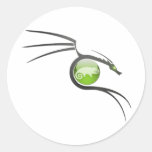 Suse tatoo round sticker