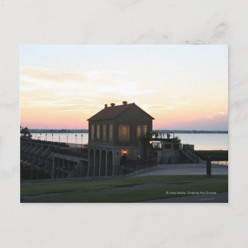 Suset Dam postcard