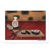 Sushi and Sake posters by KateyRea Sushi and Sake posters