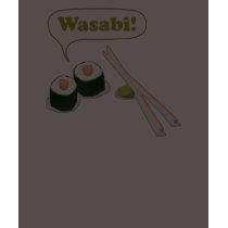 sushi and wasabi t-shirts by alberthsu sushi and wasabi t-shirts
