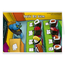 Sushi Bar Exam Funny Tees Mugs Gifts Etc. Cards