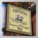 Sushi Bowl Diner Poster