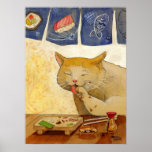 Sushi Cat All Done posters