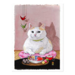 Sushi Cat Sashimi Sweetie postcards