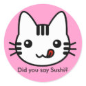 Sushi Cat stickers